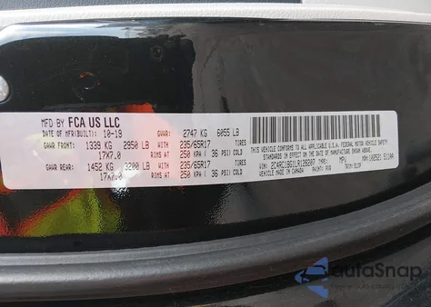 2020 Chrysler Pacifica Touring L from USA, damaged, VIN 2C4RC1BG1LR128207